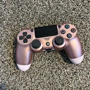 Pink PlayStation PS4 controller